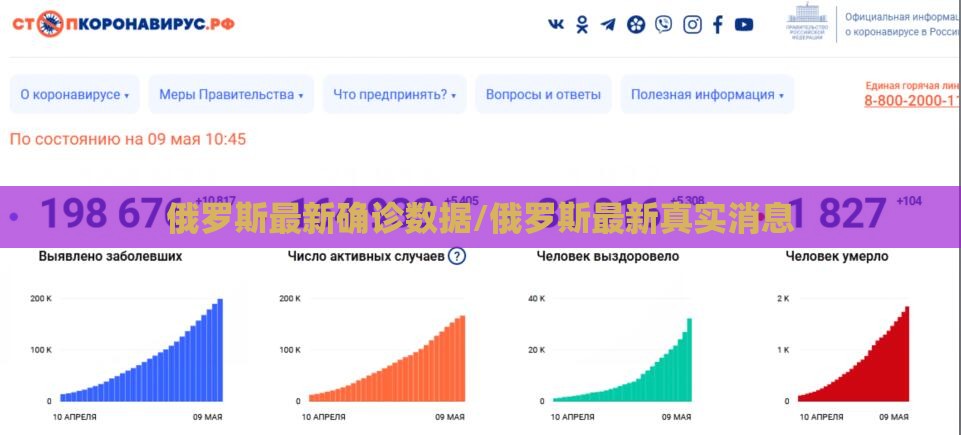 俄罗斯最新确诊数据/俄罗斯最新真实消息
